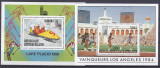 DB1 Sport Africa Centrala Olimiada Lake Placis Los Angeles 2 SS MNH, Nestampilat