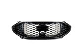 Grila radiator Ford Edge, 05.2019-, montare fata, vopsit; negru, RapidAuto