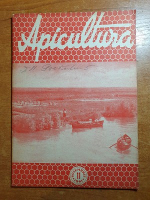 revista apicultura noiembrie 1961 foto