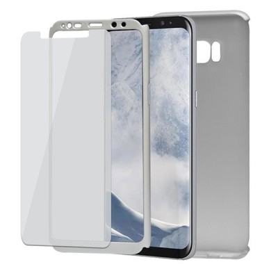 Husa FullBody MyStyle Silver pentru Samsung Galaxy S8 Plus foto
