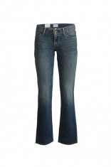 Blugi Levi&amp;#039;s drepti cu aspect decolorat Demi Curve Straight foto