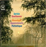 VINIL LP Serkin* / Beethoven* &ndash; Three Favorite Sonatas - Moonlight / Appassionata / Path&eacute;tique (VG+)