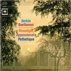 VINIL LP Serkin* / Beethoven* &ndash; Three Favorite Sonatas - Moonlight / Appassionata / Path&eacute;tique (VG+)