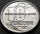 Cumpara ieftin Moneda 10 CENTAVOS - BRAZILIA, anul 1990 *cod 3791 = UNC cu EROARE de BATERE!