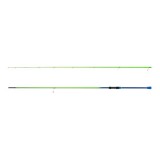 Lanseta spinning Delphin PETROL Tip A, 300 cm, A: 10-35 g, 2 tronsoane, actiune semiparabolica