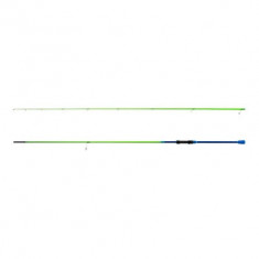 Lanseta spinning Delphin PETROL Tip A, 300 cm, A: 10-35 g, 2 tronsoane, actiune semiparabolica