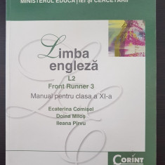 LIMBA ENGLEZA L2 FRONT RUNNER MANUAL PENTRU CLASA A XI-A - Comisel