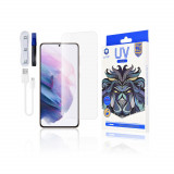 Cumpara ieftin Folie Compatibila cu Samsung Galaxy S21 Plus Lito 3D UV Glass Transparent