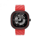 Smartwatch Doogee DG Ares Rosu, LCD HD 1.32 , Ritm cardiac, Saturatie oxigen, Monitorizare somn, Memento sedentarism, 300mAh