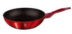 Tigaie Wok 30 cm, Burgundy Metallic LineEdition, BerlingerHaus, BH 6166 foto