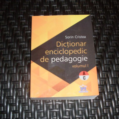 Dictionar Enciclopedic De Pedagogie Vol. 1 - Sorin Cristea ,552647