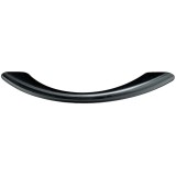 Maner pentru mobila, din plastic, finisaj negru, M 484.08.19, M4 x 96 mm