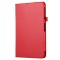 Husa Tableta Piele OEM Litchi pentru Samsung Galaxy Tab A 10.1 (2016), Rosie