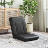 vidaXL Scaun de podea Negru 50 x 73 x 60 cm Piele artificială 42028163