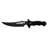Cumpara ieftin Cutit de vanatoare, Vendetta Knife, otel inoxidabil, negru, 31.5 cm, toc inclus