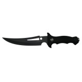 Cumpara ieftin Cutit de vanatoare IdeallStore&reg;, Vendetta Knife, otel inoxidabil, negru, 31.5 cm, toc inclus