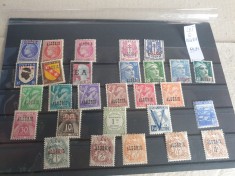 Lot timbre 6 algeria 28 buc mnh si mh sarniera cateva