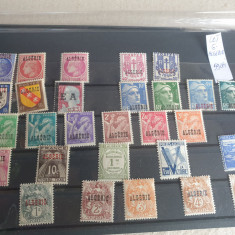 Lot timbre 6 algeria 28 buc mnh si mh sarniera cateva