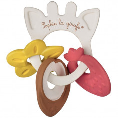 Sophie La Girafe Vulli Fragrance Ring jucarie Vanilla, Strawberry and Coconut 1 buc