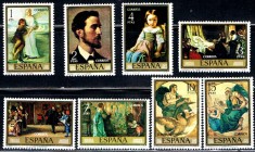 C359 - Spania 1974 Pictura 8v..nestampilat MNH