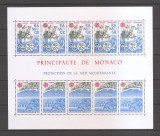 Monaco 1986 - EUROPA CEPT - Conservarea Naturii (MC cu 5 serii), MNH, Nestampilat