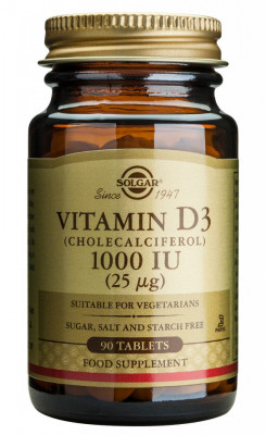 VITAMINA D3 1000IU-25&amp;micro;g 90CPR foto