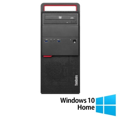 Calculator Refurbished LENOVO M800 Tower, Intel Core i5-6400 2.70GHz, 8GB DDR4, 256GB SSD + Windows 10 Home foto