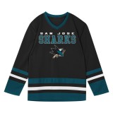 San Jose Sharks tricou de hochei pentru copii Fashion Hockey Jersey - Dětsk&eacute; M (9 - 11 let)