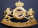 M.143 BELGIA INSIGNA MILITARA CUC BERETA Beret Logistics Unit VICTORIAM ALO