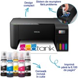 Multifunctional Epson EcoTank L3270, A4, Color, 10 ppm, USB, Wireless Negru