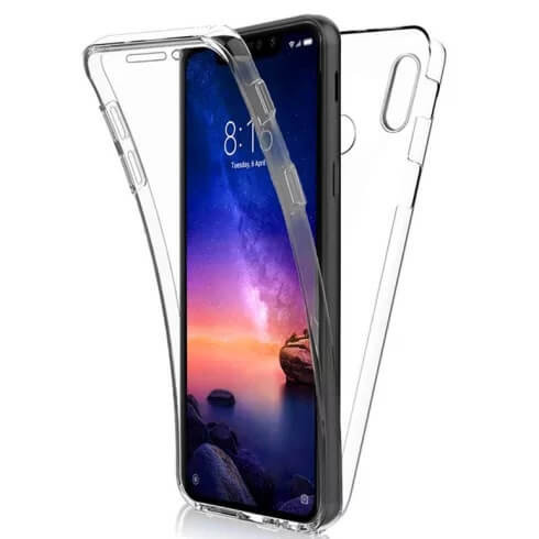 Husa Samsung Galaxy A40 360 Grade silicon fata TPU spate Transparenta