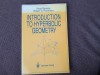 Introduction to hyperbolic geometry Arlan Ramsay, Robert D. Richtmyer