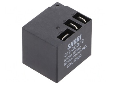 Releu Electromagnetic SPDT 12V 20A foto