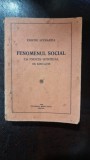 Fenomenul Social ca proces spiritual de educatie - Eugeniu Sperantia