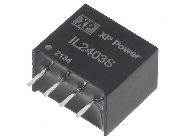 Convertor DC/DC 24V la 3.3V 2W 400mA SIP THT