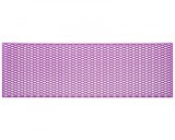 Grila/plasa tuning bara din plastic, 120X40 cm, violet, stil fagure