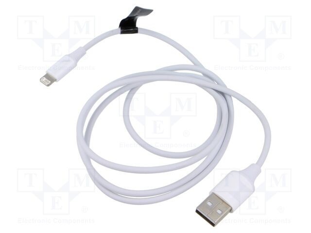 Cablu Apple Lightning - USB A 1m Alb 12W VENTION