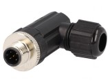 Mufă M12 5 pini tată IP68 pe cablu DeviceNet/CANopen