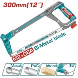 TOTAL - FIERASTRAU CU CADRU METALIC - 300MM / 12&quot; - HEAVY-DUTY (INDUSTRIAL) PowerTool TopQuality