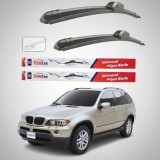 Cumpara ieftin Ștergătoare BMW X5 E53 (2002-2006) Flat | Set Față &ndash; TeamCar&reg;