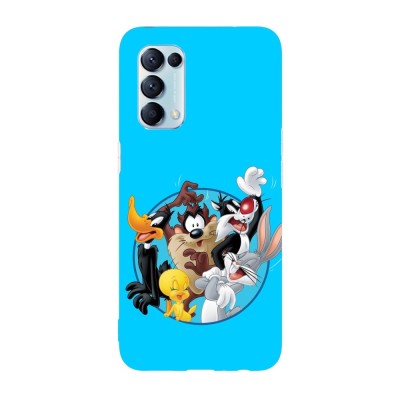 Husa compatibila cu Oppo A77 model Looney Tunes Family, Silicon, TPU, Viceversa foto