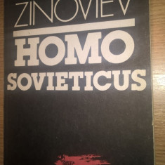 Alexandr Zinoviev - Homo sovieticus (Editura Dacia, 1991)