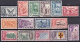 DB1 Sarawak 1950 Uzuale Fluture Pangolin Ocupatii 8v. MNH + 7 MLH 2 poze 2 si 5 $ MNH, Nestampilat
