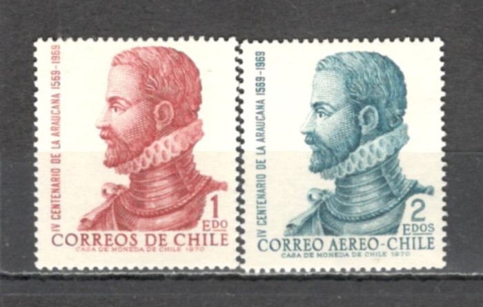 Chile.1972 400 ani eposul &quot;La arancana&quot;-A.E.Zuniga GC.56