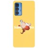 Husa compatibila cu Motorola G100 model Saitama One Punch Man, Silicon, TPU, Viceversa, Transparent, Carcasa