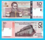 Haiti (pick 274) 50 Gourdes 2004 UNC serie: A1137023 Comemorativă