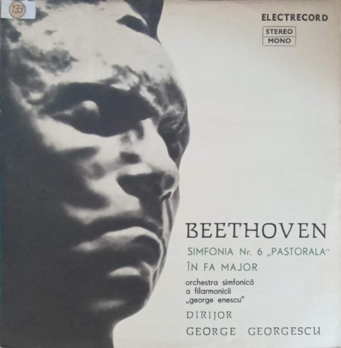 Disc vinil, LP. SIMFONIA NR.6 PASTORALA-Beethoven, Orchestra Simfonica A Filarmonicii &quot;George Enescu&quot;, Dirijor: