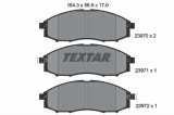 Set placute frana TEXTAR 2397001
