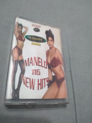 CASETA AUDIO MANELO NEW HITS 116/2002 ORIGINALA RARA!! foto