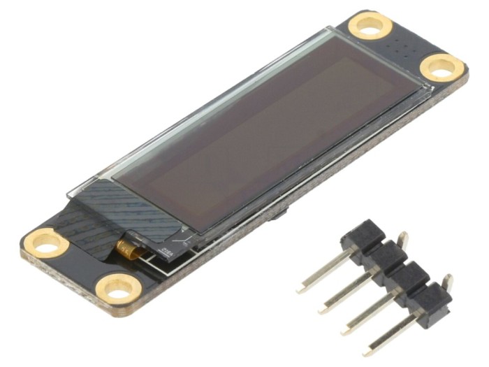 Afișaj OLED 0,91" 128x32 I2C
